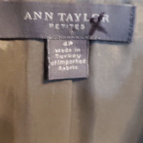 Jacket Ann Taylor Size 4 Petite Wool  ⚜️🤎⚜️ - Picture 6 of 9